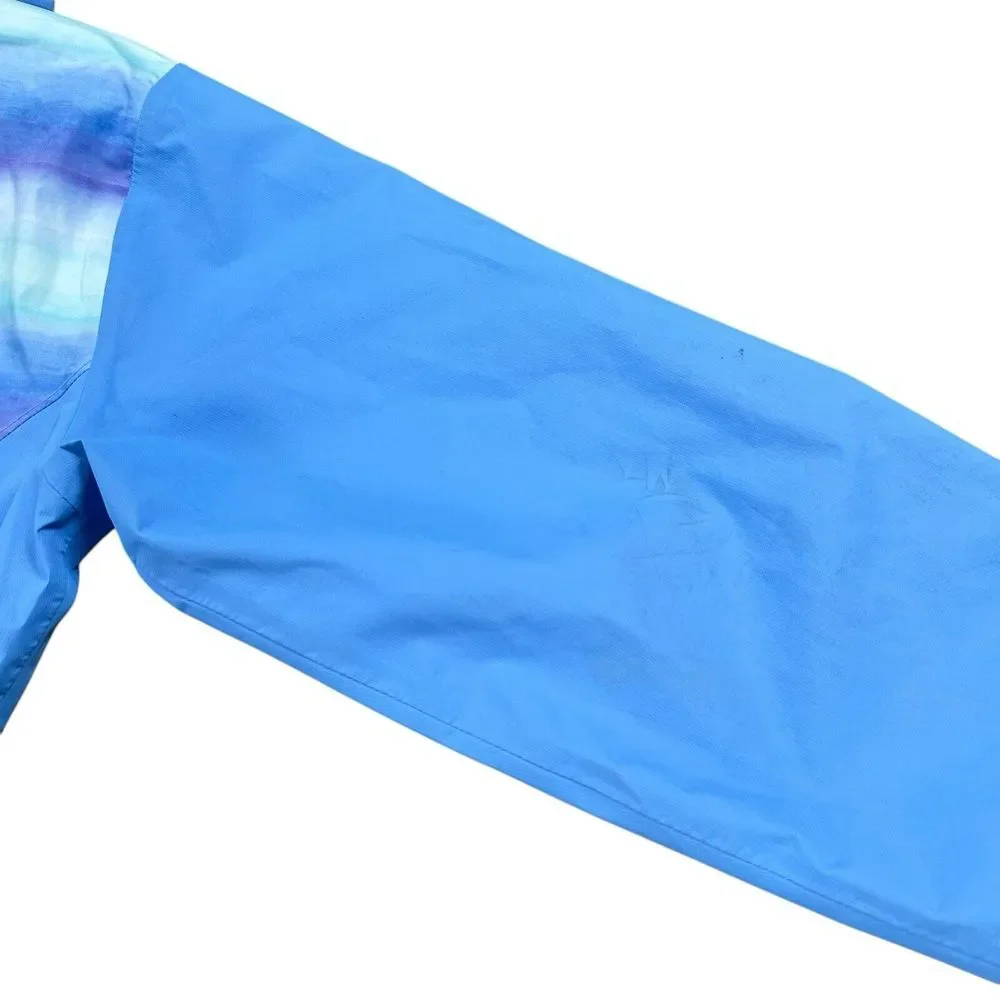 The North Face Girls Size XL‎ Dryvent Full Zip Rain Jacket Hooded Mesh Lined